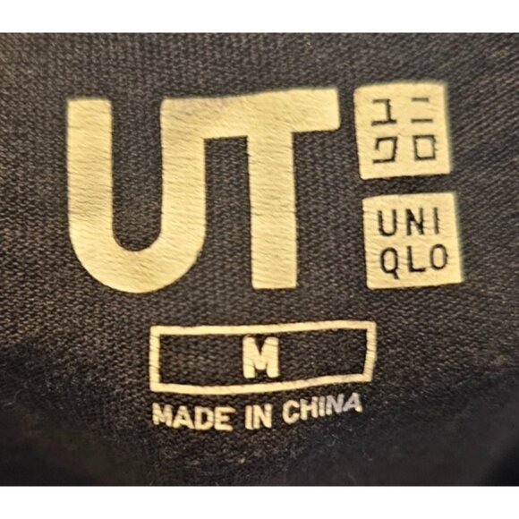 Uniqlo UT Kelloggs Froot Loops Toucan Graphic Tee Black M Cotton Crewneck Shirt - Picture 3 of 11